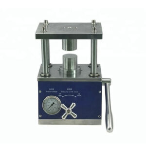 Quality Lab Manual Hydraulic Tablet Press Machine for Coin Cell Battery Electrode