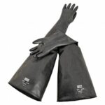 North by Honeywell 8B1532/9Q Butyl drybox gloves, 15 mil, size 9-3/4, 1 pair - 8H