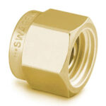 Brass Plug for 1/16 in. Swagelok Tube Fitting - B-100-P - Brass - 1/16 in. - Swagelok® Tube Fitting - - - -