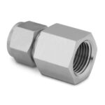 Alloy 400/R-405 Swagelok Tube Fitting, Female Connector, 1/4 in. Tube OD x 1/4 in. Female NPT - M-400-7-4 - Alloy 400/R-405 - 1/4 in. - Swagelok® Tube Fitting - 1/4 in. - Female NPT